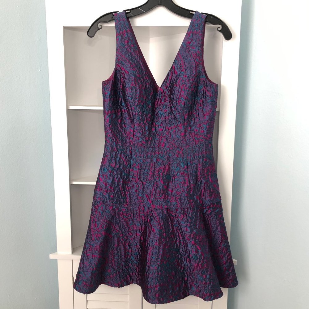 NWOT Aidan Mattox Size 4 fit and flare dress
